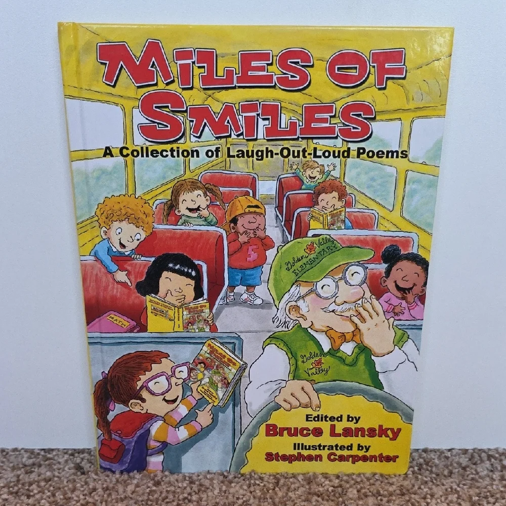 Poetry Books For Kids - A Bad Case Of The Giggles And Miles Of Smiles